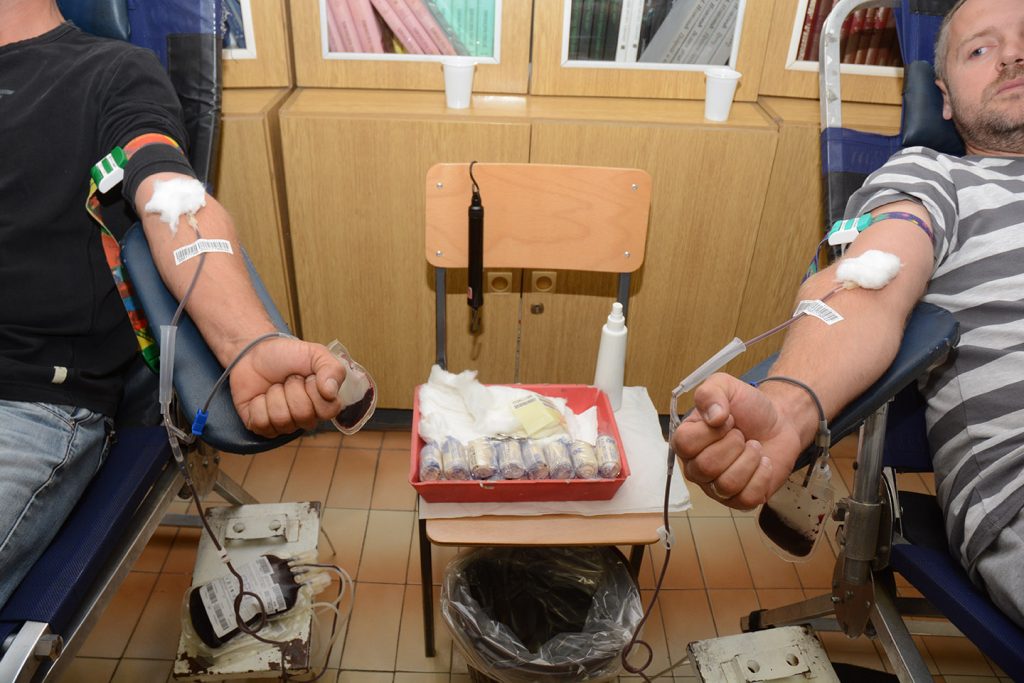 Raspored akcija  prikupljanje krvi širom Vojvodine za narednu nedelju